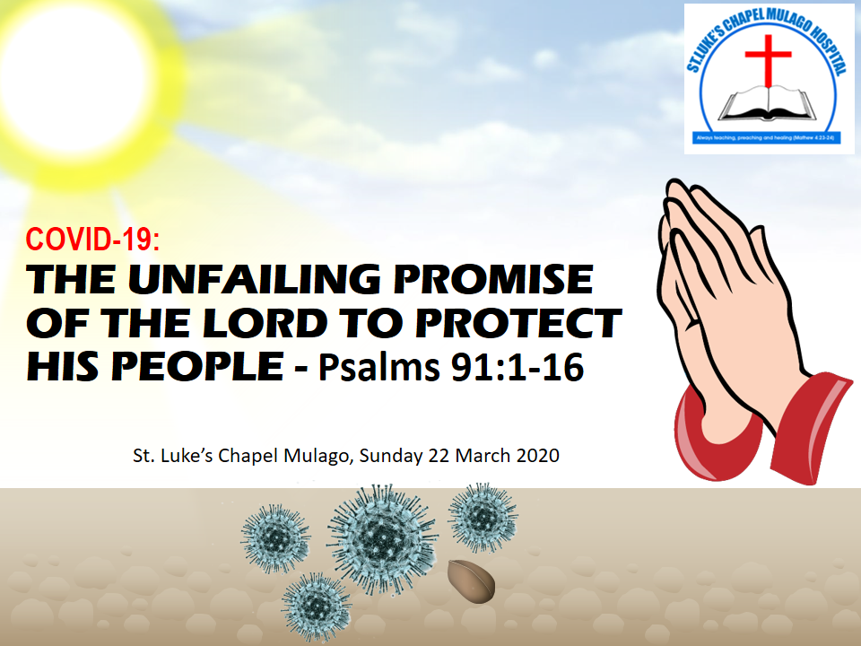 You are currently viewing #COVID-19: The Unfailing Promise of the Lord to Protect His People