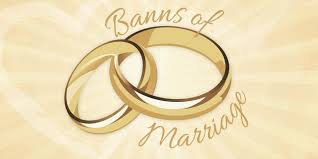 You are currently viewing Banns of marriage